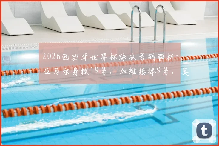 2026西班牙世界杯球衣号码解析：亚马尔身披19号，加维接棒9号，奥尔莫扛起10号大旗