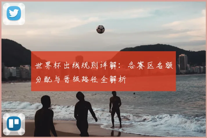 世界杯出线规则详解：各赛区名额分配与晋级路径全解析